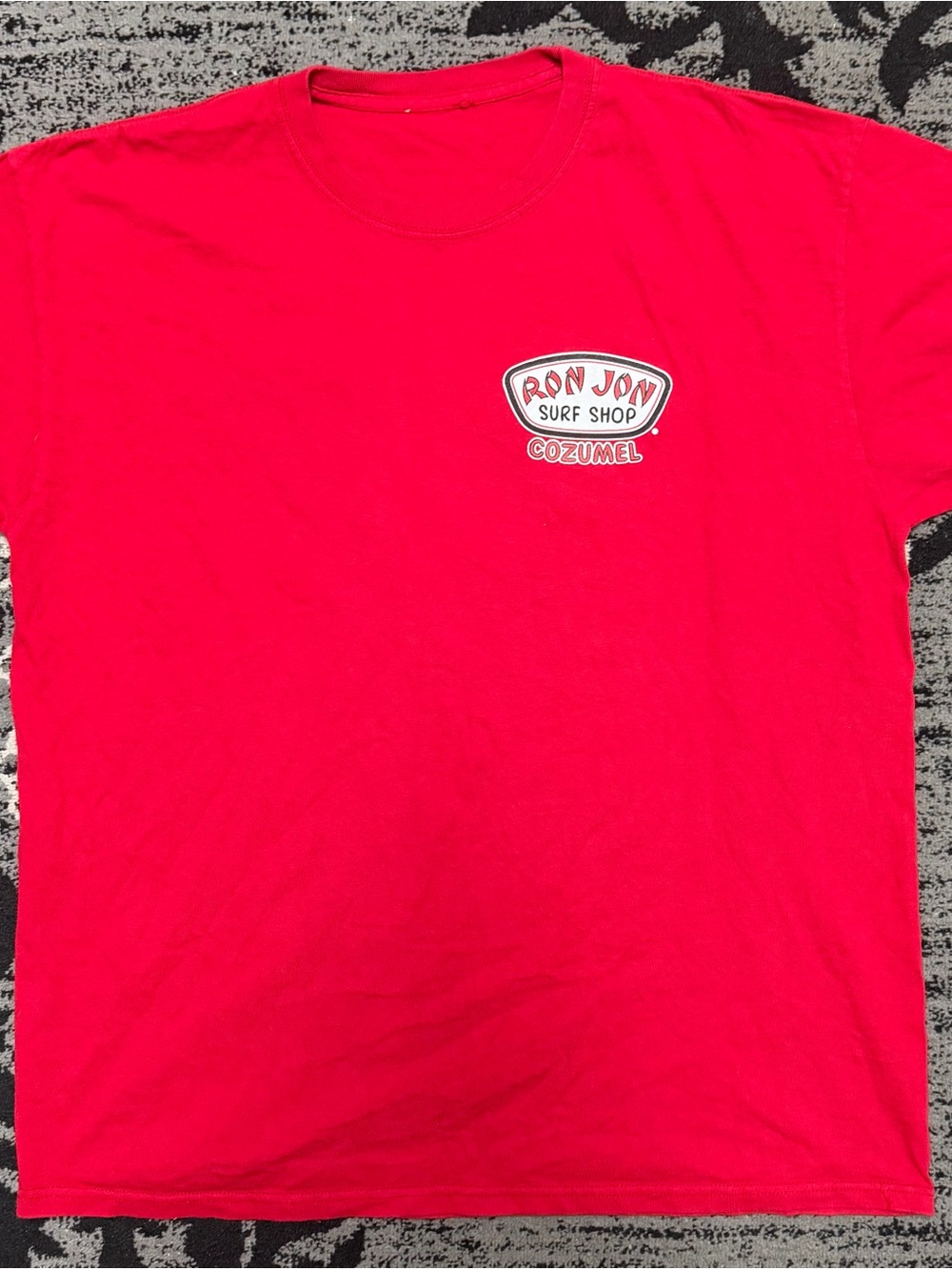 Ron Jon Red Cozumel Surf Shop Graphic Tee